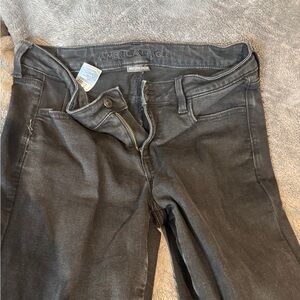 American Eagle Outfitters Women's black Skinny Jeans